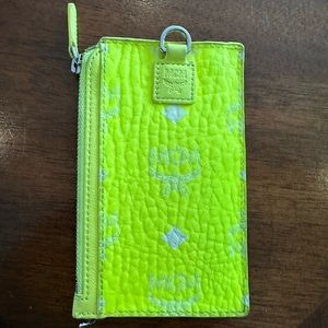 AUTHENTIC MCM used Lanyard. No neck part- just wallet.